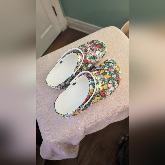 classic printed floral clog NWT W12/M10 - Picture 4 of 7